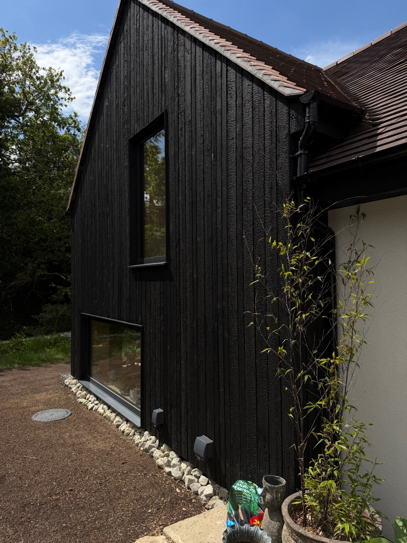 Custom charred timber cladding project 1